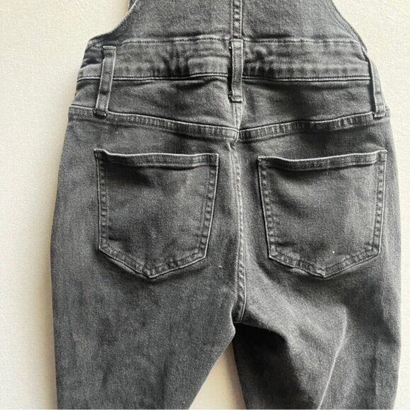 Madewell black denim skinny overalls Sz XS - Picture 7 of 13